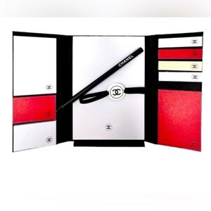 SALE 🔥CHANEL La Collection Stationery Notebook Set w/ Sticky Notes & Pencil new